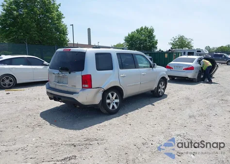 2013 Honda Pilot Touring from USA, damaged, VIN 5FNYF4H95DB048371